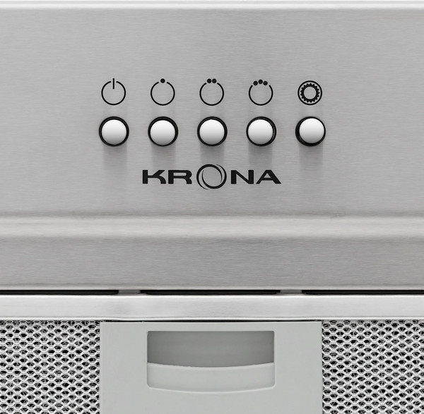 Вытяжка скрытая Krona Kate 600 Inox PB V2 / КА-00011821