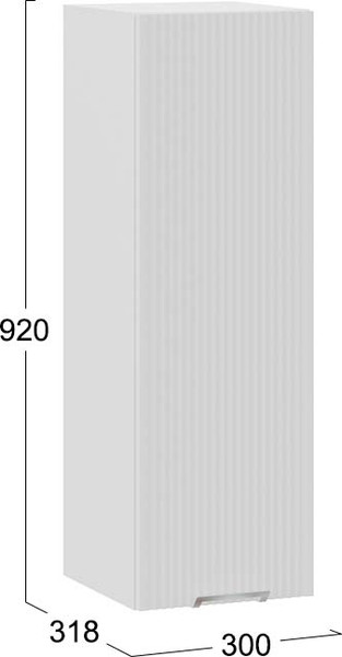 Шкаф навесной для кухни ТриЯ Кимберли 1ВВ3 с одной дверью