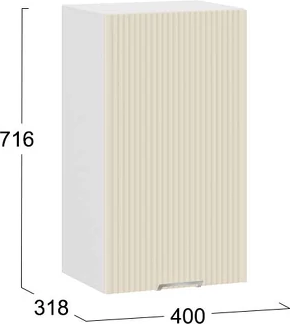 Шкаф навесной для кухни ТриЯ Кимберли 1ВВ4 с одной дверью