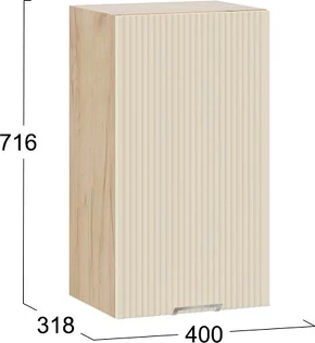 Шкаф навесной для кухни ТриЯ Кимберли 1ВВ4 с одной дверью