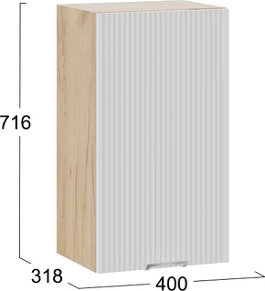 Шкаф навесной для кухни ТриЯ Кимберли 1ВВ4 с одной дверью