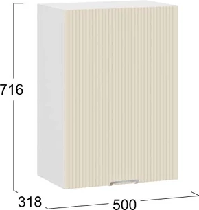 Шкаф навесной для кухни ТриЯ Кимберли 1ВВ5 с одной дверью