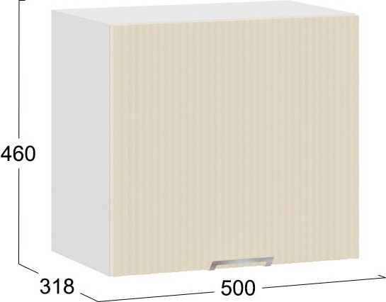 Шкаф под вытяжку ТриЯ Кимберли 1ВВ5Г с одной откидной дверью