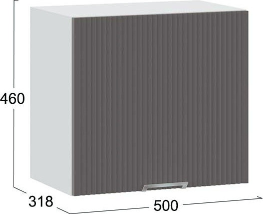 Шкаф под вытяжку ТриЯ Кимберли 1ВВ5Г с одной откидной дверью