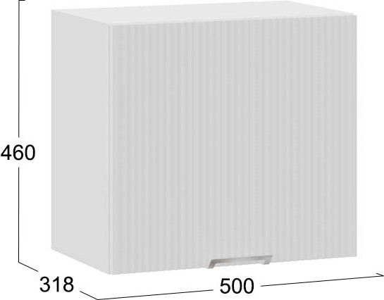 Шкаф под вытяжку ТриЯ Кимберли 1ВВ5Г с одной откидной дверью