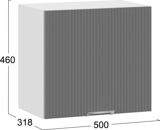 Шкаф под вытяжку ТриЯ Кимберли 1ВВ5Г с одной откидной дверью