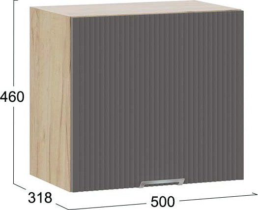 Шкаф под вытяжку ТриЯ Кимберли 1ВВ5Г с одной откидной дверью