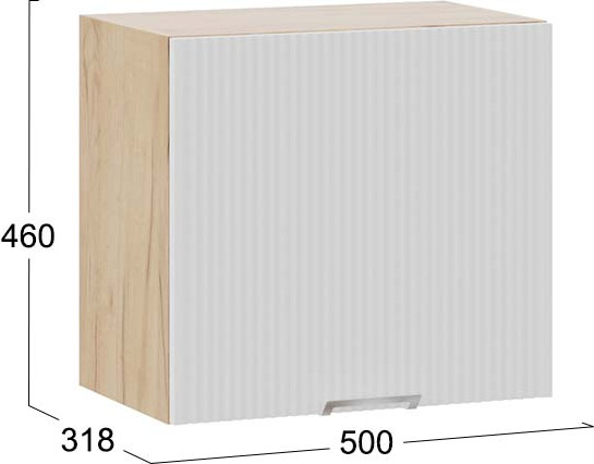 Шкаф под вытяжку ТриЯ Кимберли 1ВВ5Г с одной откидной дверью