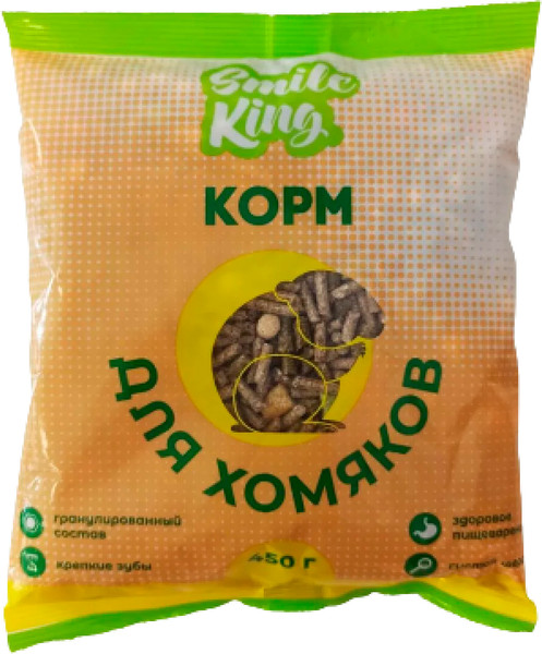 Корм для грызунов Smile King Для хомяков / LKG-32 - фото