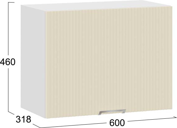 Шкаф под вытяжку ТриЯ Кимберли 1ВВ6Г с одной откидной дверью