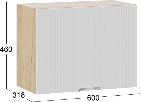 Шкаф под вытяжку ТриЯ Кимберли 1ВВ6Г с одной откидной дверью