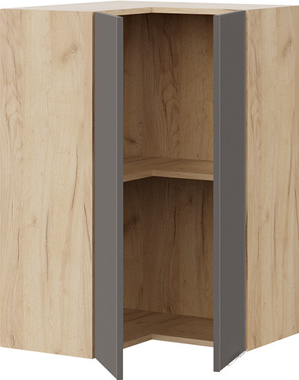 Шкаф навесной для кухни ТриЯ Кимберли 1ВВ6УП угловой прямой