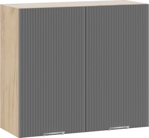 Шкаф навесной для кухни ТриЯ Кимберли 1ВВ8 с двумя дверьми - фото