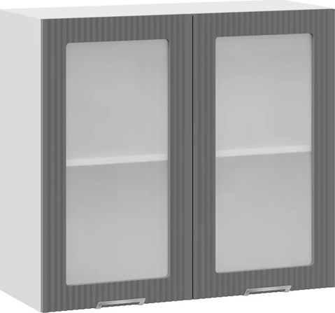 Шкаф навесной для кухни ТриЯ Кимберли 1ВВ8С с двумя дверьми - фото