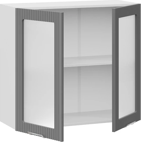 Шкаф навесной для кухни ТриЯ Кимберли 1ВВ8С с двумя дверьми