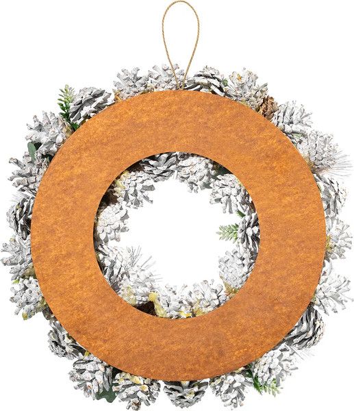 Венок Elan Gallery Снежный лес / 450190