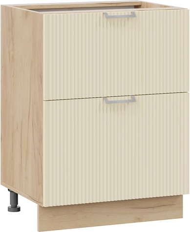 Шкаф-стол кухонный ТриЯ Кимберли 1Н5Я2 с двумя ящиками - фото