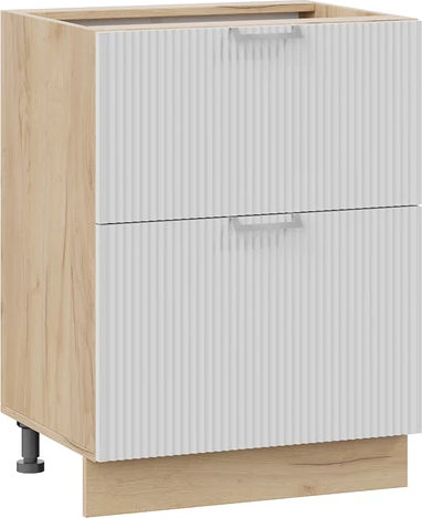 Шкаф-стол кухонный ТриЯ Кимберли 1Н5Я2 с двумя ящиками - фото