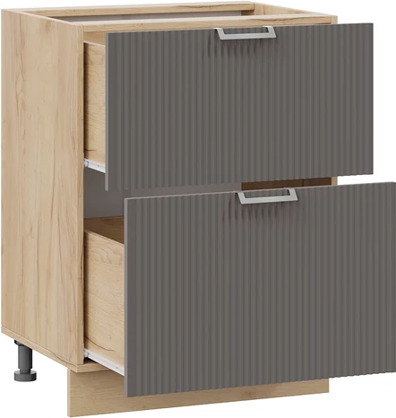 Шкаф-стол кухонный ТриЯ Кимберли 1Н5Я2 с двумя ящиками