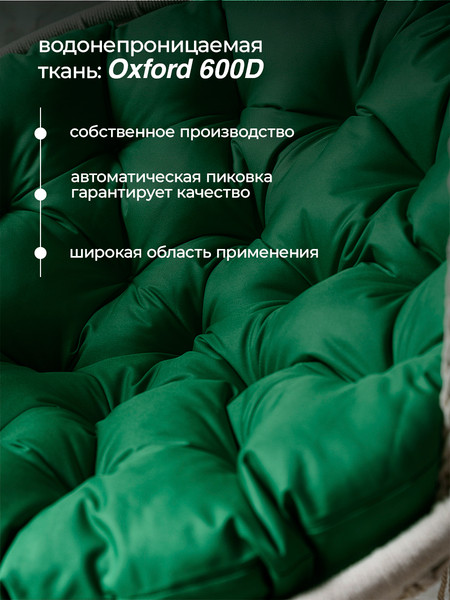 Подушка для садовой мебели BIO-LINE Оксфорд круглая 80x80 / PO80x80