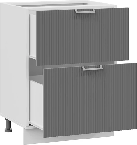 Шкаф-стол кухонный ТриЯ Кимберли 1Н8Я2 с двумя ящиками