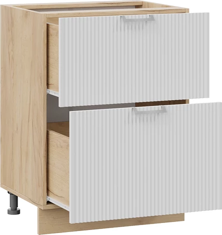 Шкаф-стол кухонный ТриЯ Кимберли 1Н8Я2 с двумя ящиками