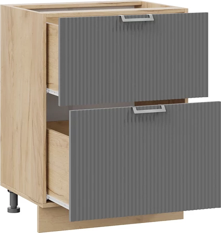 Шкаф-стол кухонный ТриЯ Кимберли 1Н8Я2 с двумя ящиками