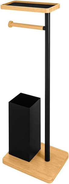 Стойка для туалетной бумаги с ершиком El Casa 240627