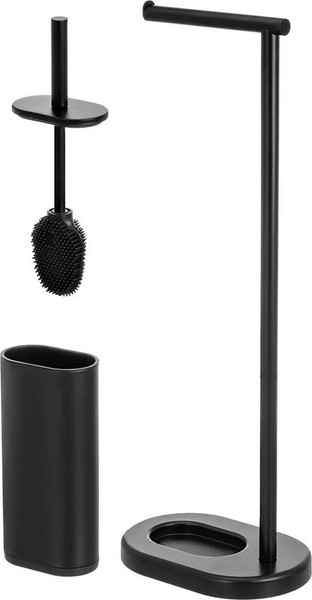 Стойка для туалетной бумаги с ершиком El Casa 240660