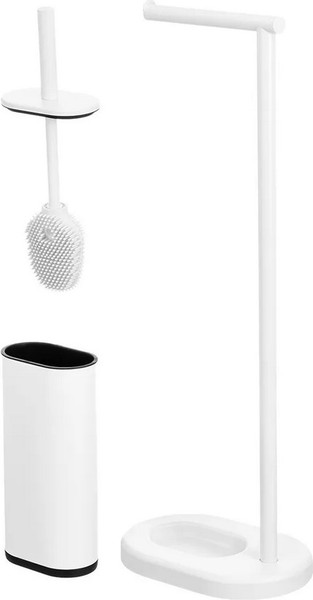 Стойка для туалетной бумаги с ершиком El Casa 240661