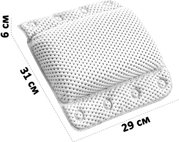 Подушка для ванны El Casa 240657