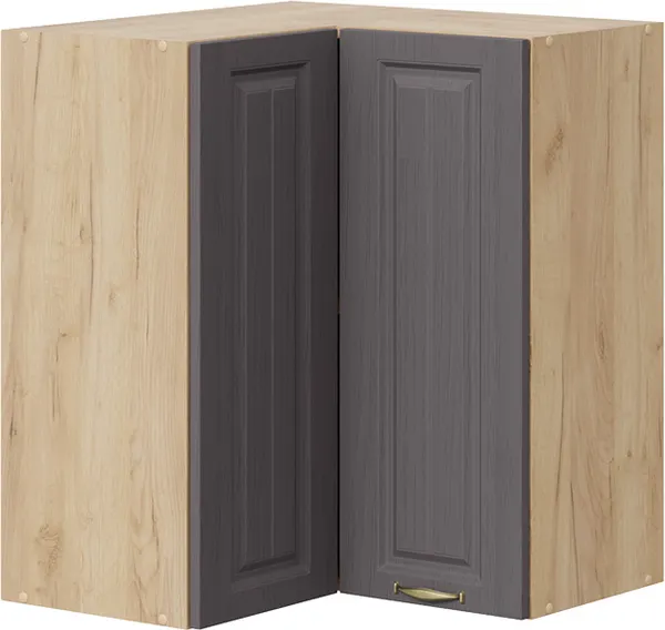 Шкаф навесной для кухни ТриЯ Лина 1В6УП угловой прямой - фото