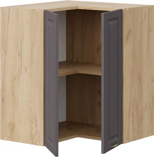 Шкаф навесной для кухни ТриЯ Лина 1В6УП угловой прямой