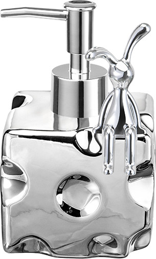 Дозатор для жидкого мыла Elan Gallery Сыр Кролик / 990760