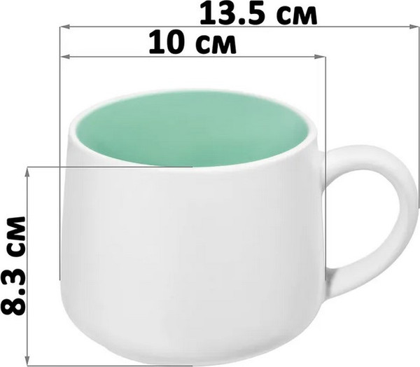 Кружка Elan Gallery Коровка / 990772