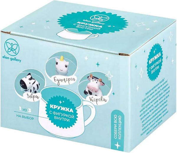 Кружка Elan Gallery Коровка / 990772