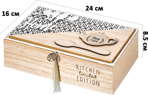 Органайзер для кухни Elan Gallery Tea time / 990738