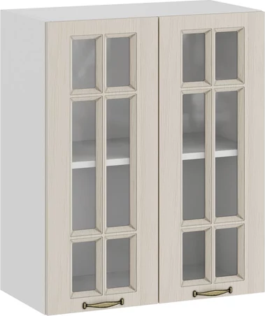 Шкаф навесной для кухни ТриЯ Лина 1ВВ6С с двумя дверьми - фото