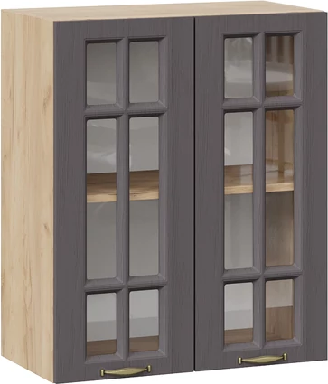 Шкаф навесной для кухни ТриЯ Лина 1ВВ6С с двумя дверьми - фото