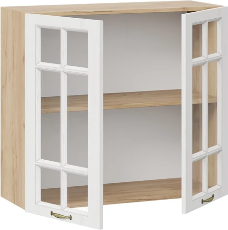 Шкаф навесной для кухни ТриЯ Лина 1ВВ8С с двумя дверьми