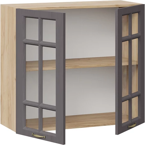 Шкаф навесной для кухни ТриЯ Лина 1ВВ8С с двумя дверьми