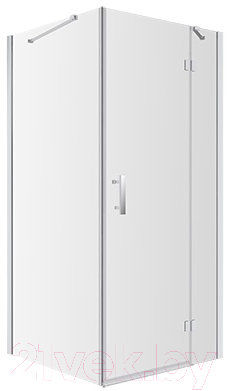 Душевой уголок Omnires Manhattan ADC80X-A + ADR80X - фото