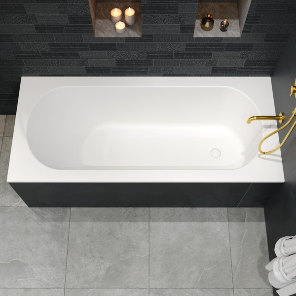 Ванна из искусственного камня Whitecross Gin 165x75 / 0217.165075.200