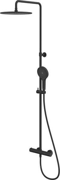 Душевая система со смесителем Whitecross Y1254TOPBL - фото