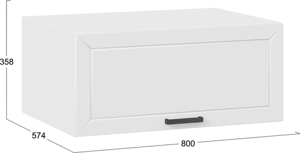 Шкаф под вытяжку ТриЯ Лорас 1В8Г с одной откидной дверью