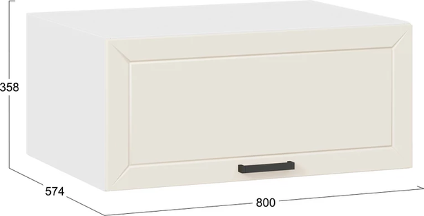 Шкаф под вытяжку ТриЯ Лорас 1В8Г с одной откидной дверью