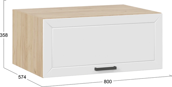 Шкаф под вытяжку ТриЯ Лорас 1В8Г с одной откидной дверью