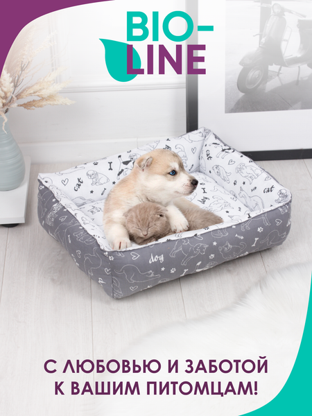 Лежанка для животных BIO-LINE 40x50x15 / LDZ