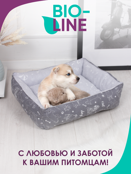 Лежанка для животных BIO-LINE 40x50x15 / LDZ