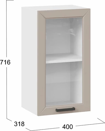 Шкаф навесной для кухни ТриЯ Лорас 1ВВ45С с одной дверью